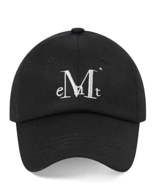 MUCENT(ムセント)/シグネチャー ロゴ ベースボール キャップ サイズ調整可能/SIGNATURE BALL CAP | AT5244039 | ブラック系その他