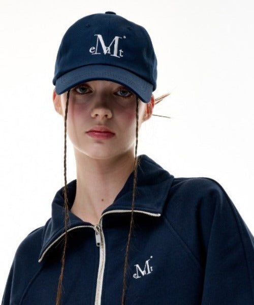 MUCENT(ムセント)/シグネチャー ロゴ ベースボール キャップ サイズ調整可能/SIGNATURE BALL CAP | AT5244039 | ネイビー