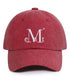 MUCENT(ムセント)/シグネチャー ロゴ ベースボール キャップ サイズ調整可能/SIGNATURE BALL CAP | AT5244039 | レッド系その他