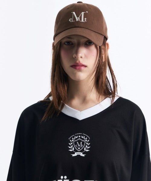 MUCENT(ムセント)/シグネチャー ロゴ ベースボール キャップ サイズ調整可能/SIGNATURE BALL CAP | AT5244039 | ブラウン