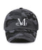 MUCENT(ムセント)/シグネチャー ロゴ ベースボール キャップ サイズ調整可能/SIGNATURE BALL CAP | AT5244039 | グレー系カモフラージュ