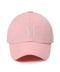 MUCENT(ムセント)/シグネチャー ロゴ ベースボール キャップ サイズ調整可能/SIGNATURE BALL CAP | AT5244039 | ライトピンク