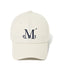 MUCENT(ムセント)/シグネチャー ロゴ ベースボール キャップ サイズ調整可能/SIGNATURE BALL CAP | AT5244039 | クリーム