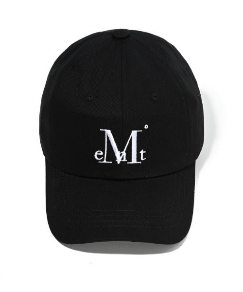 MUCENT(ムセント)/シグネチャー ロゴ ベースボール キャップ サイズ調整可能/SIGNATURE BALL CAP | AT5244039 | ブラック