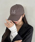 MUCENT(ムセント)/シグネチャー ロゴ ベースボール キャップ サイズ調整可能/SIGNATURE BALL CAP | AT5244039 | チャコールグレー
