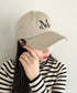 MUCENT(ムセント)/シグネチャー ロゴ ベースボール キャップ サイズ調整可能/SIGNATURE BALL CAP | AT5244039 | ベージュ