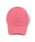 MUCENT(ムセント)/シグネチャー ロゴ ベースボール キャップ サイズ調整可能/SIGNATURE BALL CAP | AT5244039 | ピンク