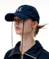 MUCENT(ムセント)/シグネチャー ロゴ ベースボール キャップ サイズ調整可能/SIGNATURE BALL CAP | AT5244039 | ネイビー