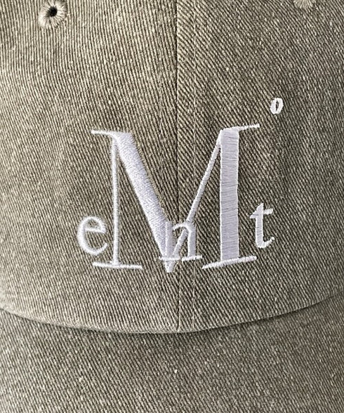 MUCENT(ムセント)/シグネチャー ロゴ ベースボール キャップ サイズ調整可能/SIGNATURE BALL CAP | AT5244039 | カーキ