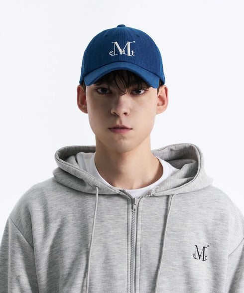 MUCENT(ムセント)/シグネチャー ロゴ ベースボール キャップ サイズ調整可能/SIGNATURE BALL CAP | AT5244039 | ブルー系その他