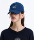 MUCENT(ムセント)/シグネチャー ロゴ ベースボール キャップ サイズ調整可能/SIGNATURE BALL CAP | AT5244039 | ブルー系その他