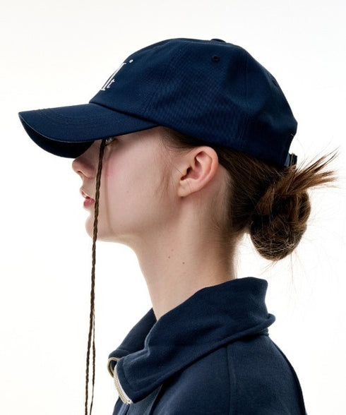 MUCENT(ムセント)/シグネチャー ロゴ ベースボール キャップ サイズ調整可能/SIGNATURE BALL CAP | AT5244039 | ネイビー