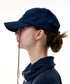 MUCENT(ムセント)/シグネチャー ロゴ ベースボール キャップ サイズ調整可能/SIGNATURE BALL CAP | AT5244039 | ネイビー