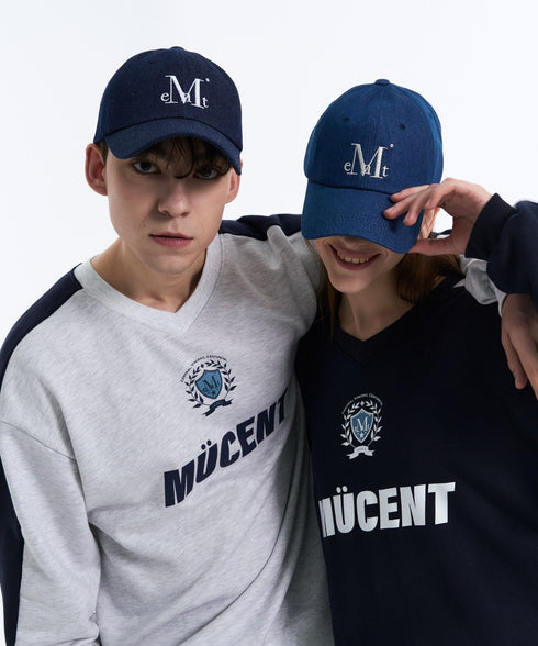 MUCENT(ムセント)/シグネチャー ロゴ ベースボール キャップ サイズ調整可能/SIGNATURE BALL CAP | AT5244039 | ブルー系その他
