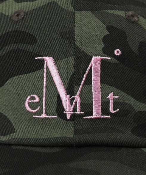 MUCENT(ムセント)/シグネチャー ロゴ ベースボール キャップ サイズ調整可能/SIGNATURE BALL CAP | AT5244039 | グリーン系カモフラージュ