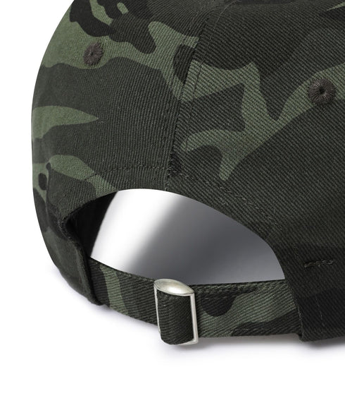 MUCENT(ムセント)/シグネチャー ロゴ ベースボール キャップ サイズ調整可能/SIGNATURE BALL CAP | AT5244039 | グリーン系カモフラージュ