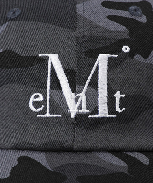 MUCENT(ムセント)/シグネチャー ロゴ ベースボール キャップ サイズ調整可能/SIGNATURE BALL CAP | AT5244039 | グレー系カモフラージュ