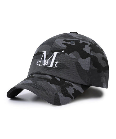 MUCENT(ムセント)/シグネチャー ロゴ ベースボール キャップ サイズ調整可能/SIGNATURE BALL CAP | AT5244039 | グレー系カモフラージュ