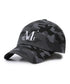 MUCENT(ムセント)/シグネチャー ロゴ ベースボール キャップ サイズ調整可能/SIGNATURE BALL CAP | AT5244039 | グレー系カモフラージュ