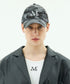 MUCENT(ムセント)/シグネチャー ロゴ ベースボール キャップ サイズ調整可能/SIGNATURE BALL CAP | AT5244039 | グレー系カモフラージュ