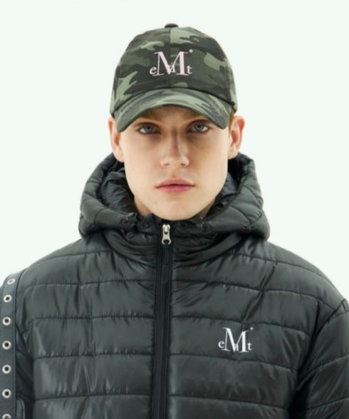 MUCENT(ムセント)/シグネチャー ロゴ ベースボール キャップ サイズ調整可能/SIGNATURE BALL CAP | AT5244039 | グリーン系カモフラージュ