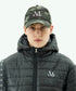 MUCENT(ムセント)/シグネチャー ロゴ ベースボール キャップ サイズ調整可能/SIGNATURE BALL CAP | AT5244039 | グリーン系カモフラージュ