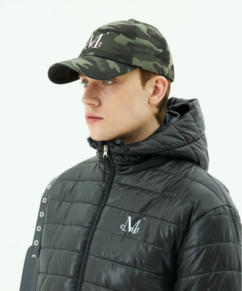 MUCENT(ムセント)/シグネチャー ロゴ ベースボール キャップ サイズ調整可能/SIGNATURE BALL CAP | AT5244039 | グリーン系カモフラージュ