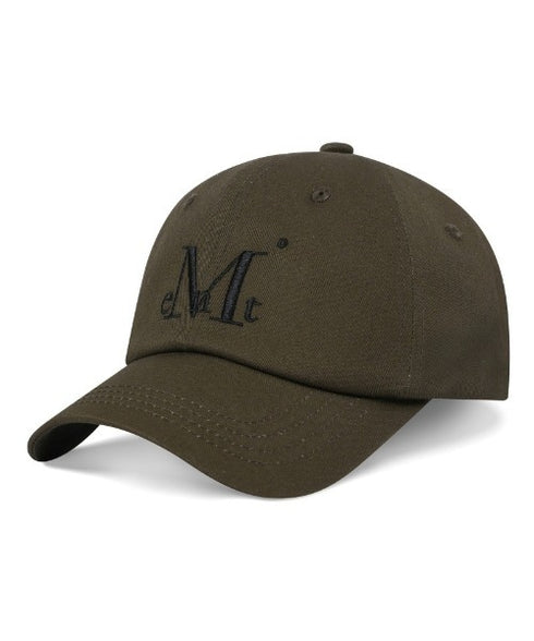 MUCENT(ムセント)/シグネチャー ロゴ ベースボール キャップ サイズ調整可能/SIGNATURE BALL CAP | AT5244039 | ダークカーキ