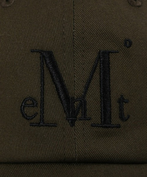 MUCENT(ムセント)/シグネチャー ロゴ ベースボール キャップ サイズ調整可能/SIGNATURE BALL CAP | AT5244039 | ダークカーキ