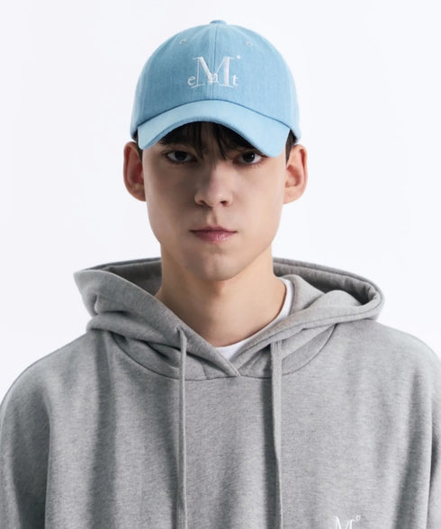 MUCENT(ムセント)/シグネチャー ロゴ ベースボール キャップ サイズ調整可能/SIGNATURE BALL CAP | AT5244039 | ライトブルー