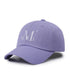 MUCENT(ムセント)/シグネチャー ロゴ ベースボール キャップ サイズ調整可能/SIGNATURE BALL CAP | AT5244039 | バイオレット