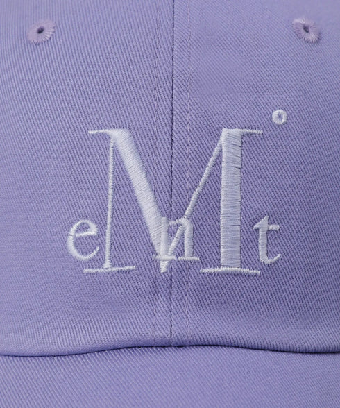 MUCENT(ムセント)/シグネチャー ロゴ ベースボール キャップ サイズ調整可能/SIGNATURE BALL CAP | AT5244039 | バイオレット
