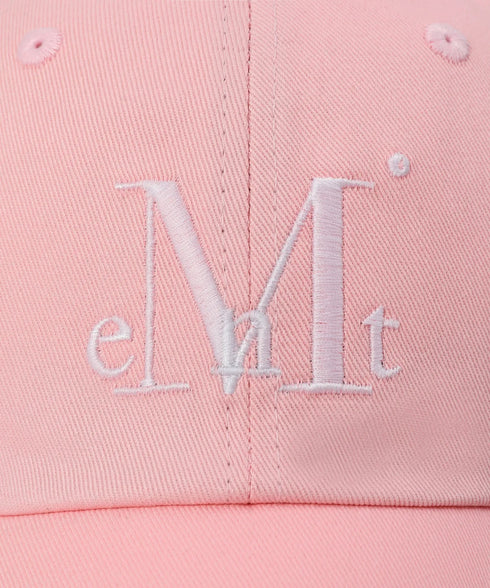 MUCENT(ムセント)/シグネチャー ロゴ ベースボール キャップ サイズ調整可能/SIGNATURE BALL CAP | AT5244039 | ライトピンク