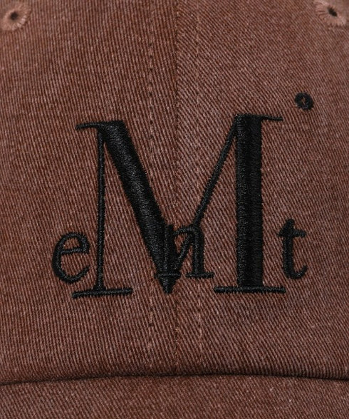MUCENT(ムセント)/シグネチャー ロゴ ベースボール キャップ サイズ調整可能/SIGNATURE BALL CAP | AT5244039 | ワインレッド