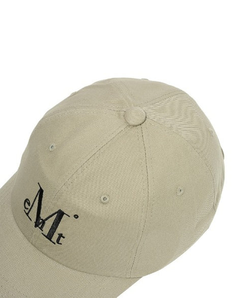 MUCENT(ムセント)/シグネチャー ロゴ ベースボール キャップ サイズ調整可能/SIGNATURE BALL CAP | AT5244039 | ベージュ