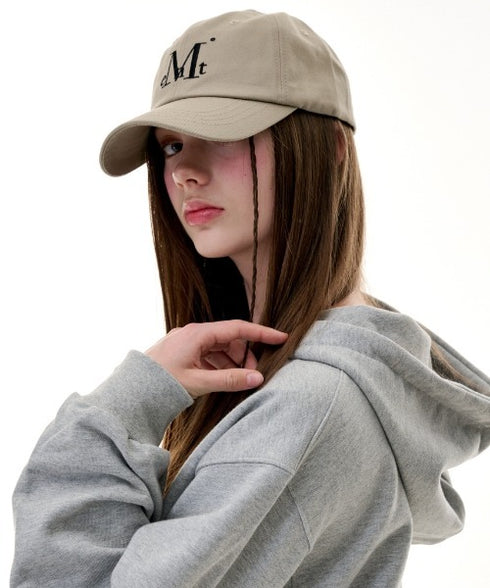 MUCENT(ムセント)/シグネチャー ロゴ ベースボール キャップ サイズ調整可能/SIGNATURE BALL CAP | AT5244039 | ベージュ