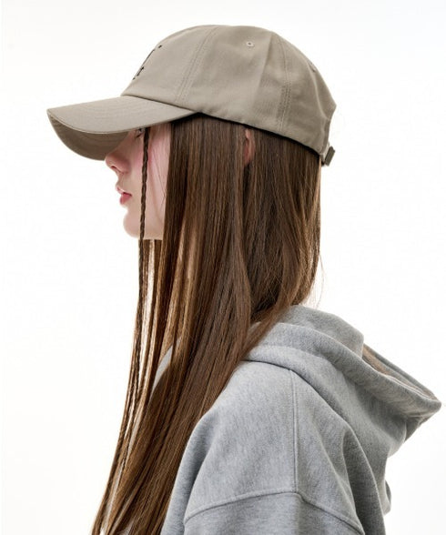 MUCENT(ムセント)/シグネチャー ロゴ ベースボール キャップ サイズ調整可能/SIGNATURE BALL CAP | AT5244039 | ベージュ