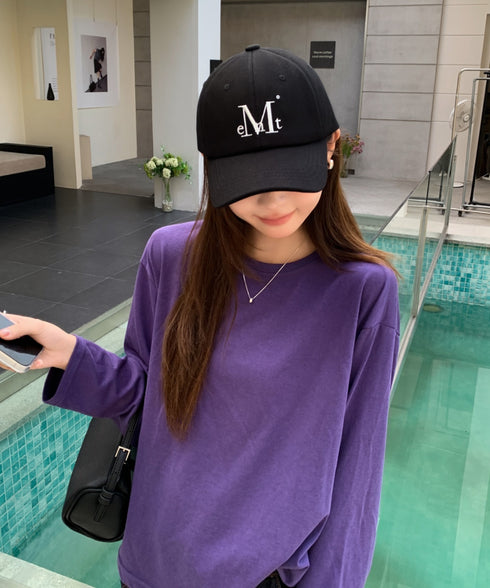 【別注・限定カラー登場】MUCENT(ムセント)/ブランド直輸入正規品 シグネチャー ロゴ ベースボール キャップ サイズ調整可能/SIGNATURE BALL CAP | AT5244039 | ブラック系その他4