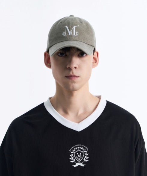 MUCENT(ムセント)/シグネチャー ロゴ ベースボール キャップ サイズ調整可能/SIGNATURE BALL CAP | AT5244039 | カーキ