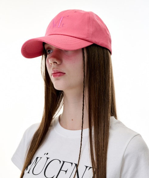 MUCENT(ムセント)/シグネチャー ロゴ ベースボール キャップ サイズ調整可能/SIGNATURE BALL CAP | AT5244039 | ピンク
