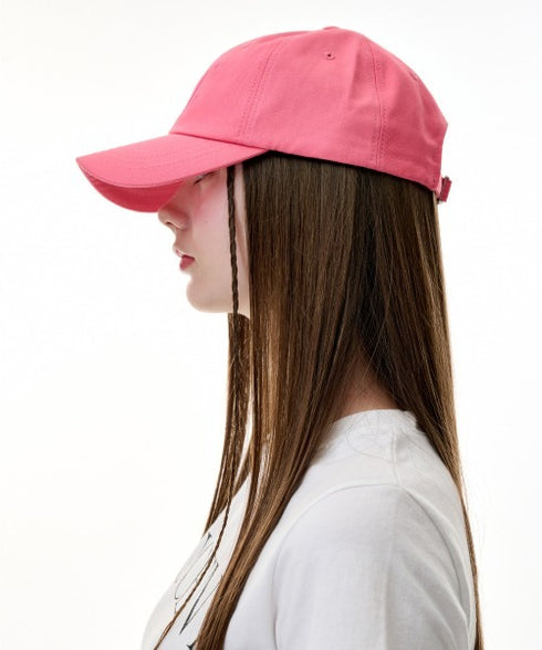 MUCENT(ムセント)/シグネチャー ロゴ ベースボール キャップ サイズ調整可能/SIGNATURE BALL CAP | AT5244039 | ピンク