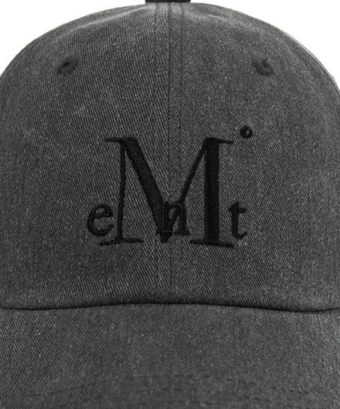 MUCENT(ムセント)/シグネチャー ロゴ ベースボール キャップ サイズ調整可能/SIGNATURE BALL CAP | AT5244039 | グレー