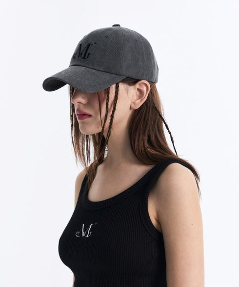 MUCENT(ムセント)/シグネチャー ロゴ ベースボール キャップ サイズ調整可能/SIGNATURE BALL CAP | AT5244039 | グレー