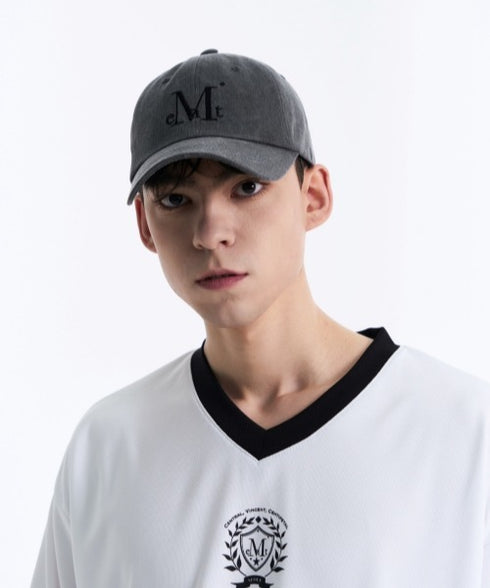 MUCENT(ムセント)/シグネチャー ロゴ ベースボール キャップ サイズ調整可能/SIGNATURE BALL CAP | AT5244039 | グレー