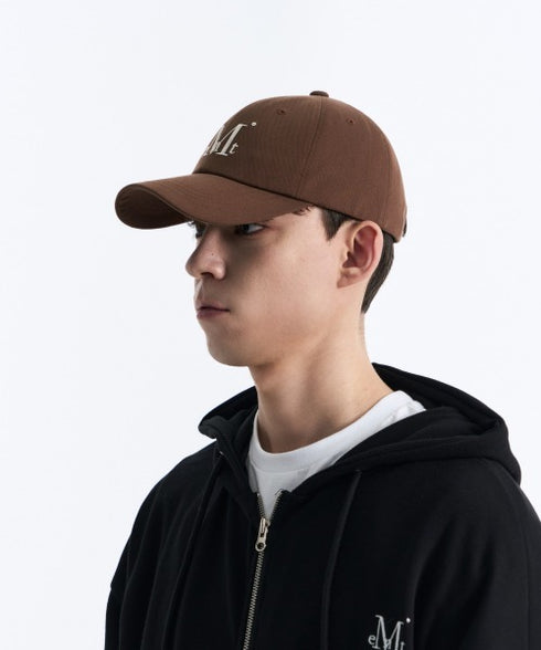 MUCENT(ムセント)/シグネチャー ロゴ ベースボール キャップ サイズ調整可能/SIGNATURE BALL CAP | AT5244039 | ブラウン