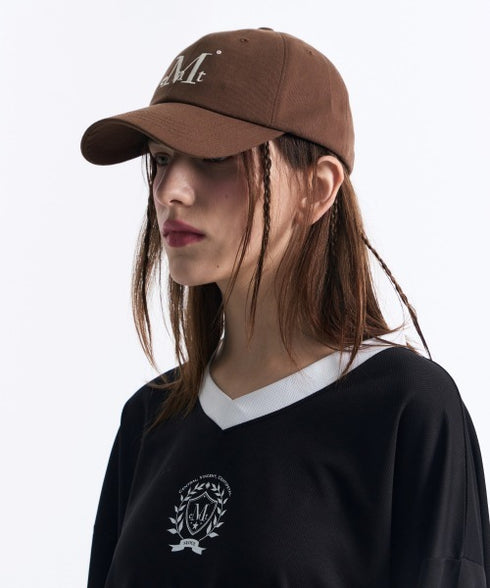 MUCENT(ムセント)/シグネチャー ロゴ ベースボール キャップ サイズ調整可能/SIGNATURE BALL CAP | AT5244039 | ブラウン