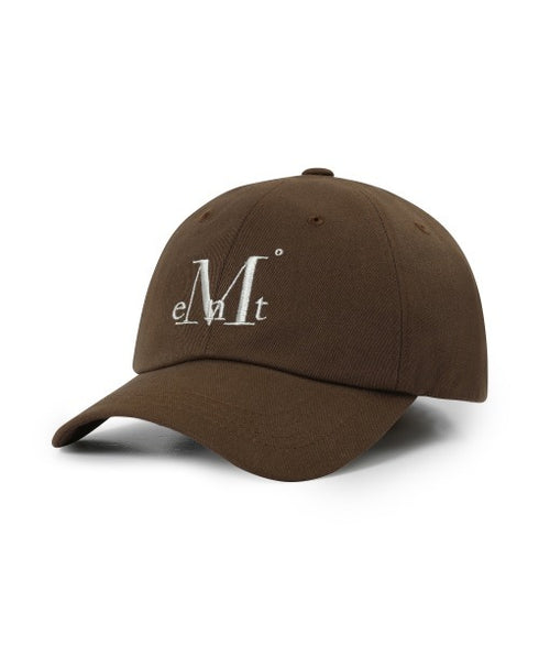 MUCENT(ムセント)/シグネチャー ロゴ ベースボール キャップ サイズ調整可能/SIGNATURE BALL CAP | AT5244039 | ブラウン
