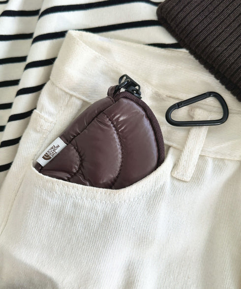 THE NORTH FACE(ザ・ノースフェイス)/ミニポーチ/WL DOME POUCH | IM6244032 | ダークブラウン