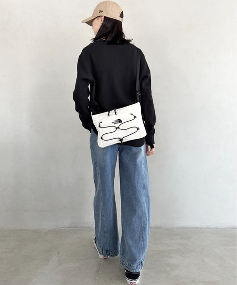 THE NORTH FACE(ザ・ノースフェイス)/ワンポイント ロゴ刺繍 ショルダーバッグ クロスバッグ/BOREALIS SLIM CROSS BAG | IM1244037 | ホワイト