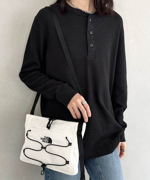 THE NORTH FACE(ザ・ノースフェイス)/ワンポイント ロゴ刺繍 ショルダーバッグ クロスバッグ/BOREALIS SLIM CROSS BAG | IM1244037 | ホワイト